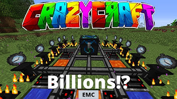*INFINITE* EMC in Minecraft (Crazy Craft) #3