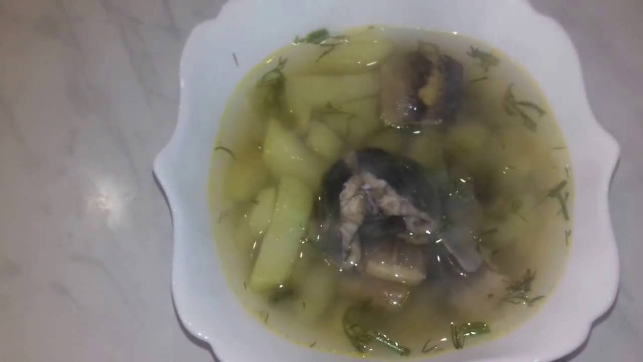 Уха со стерлядки