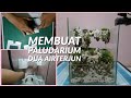 cara membuat paludarium dua air terjun untuk pemula habis itu dirusakin🤣