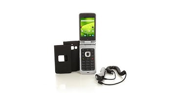 ZTE Android Flip TracFone w/1200 Minutes Texts and Data