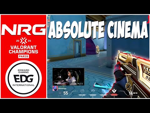 EDG vs NRG - HIGHLIGHTS - VCT Champions Paris 2025 | NRG vs EDG