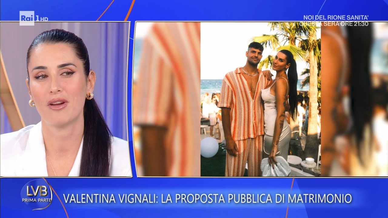 Valentina Vignali sposa il suo Fabio: la proposta originale - La volta buona 23/10/2025
