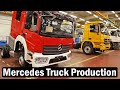 Mercedes Truck Factory, Actros Assembly, Truck Production,