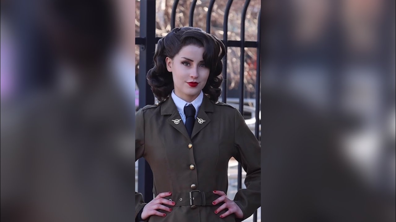 Another Peggy Carter Cosplay Transformation (TikTok Viral)