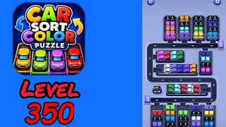 Car Sort Color Puzzle Level 350 Walkthrough