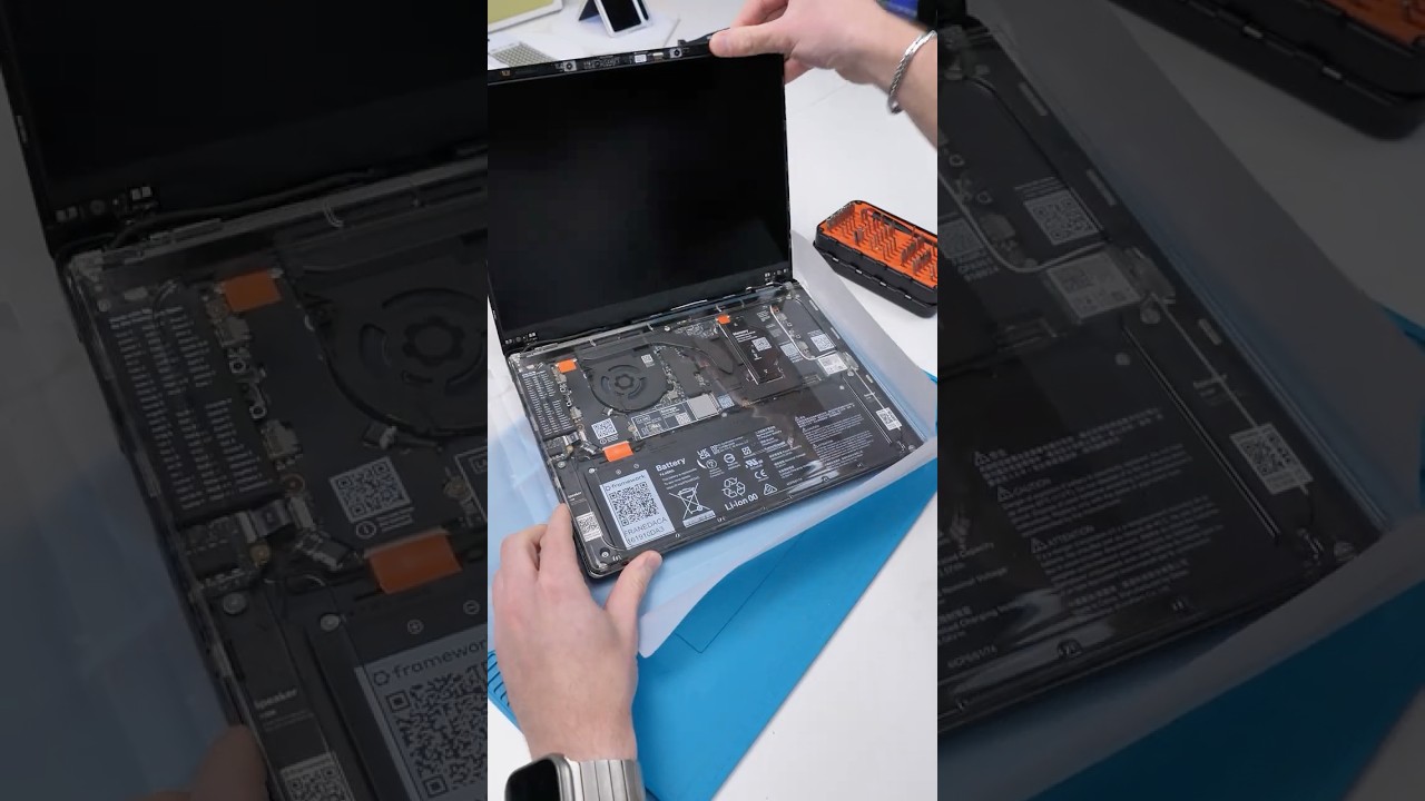 The Most Repairable Laptop Just Got An Upgrade... #Shorts