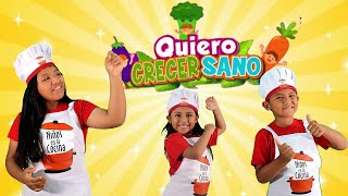 Video thumbnail of "Quiero crecer sano|MÍMICAS|ECV2024|Niños en la cocina |Sofia Yauri.#ecv2024 #ministerioinfantil"