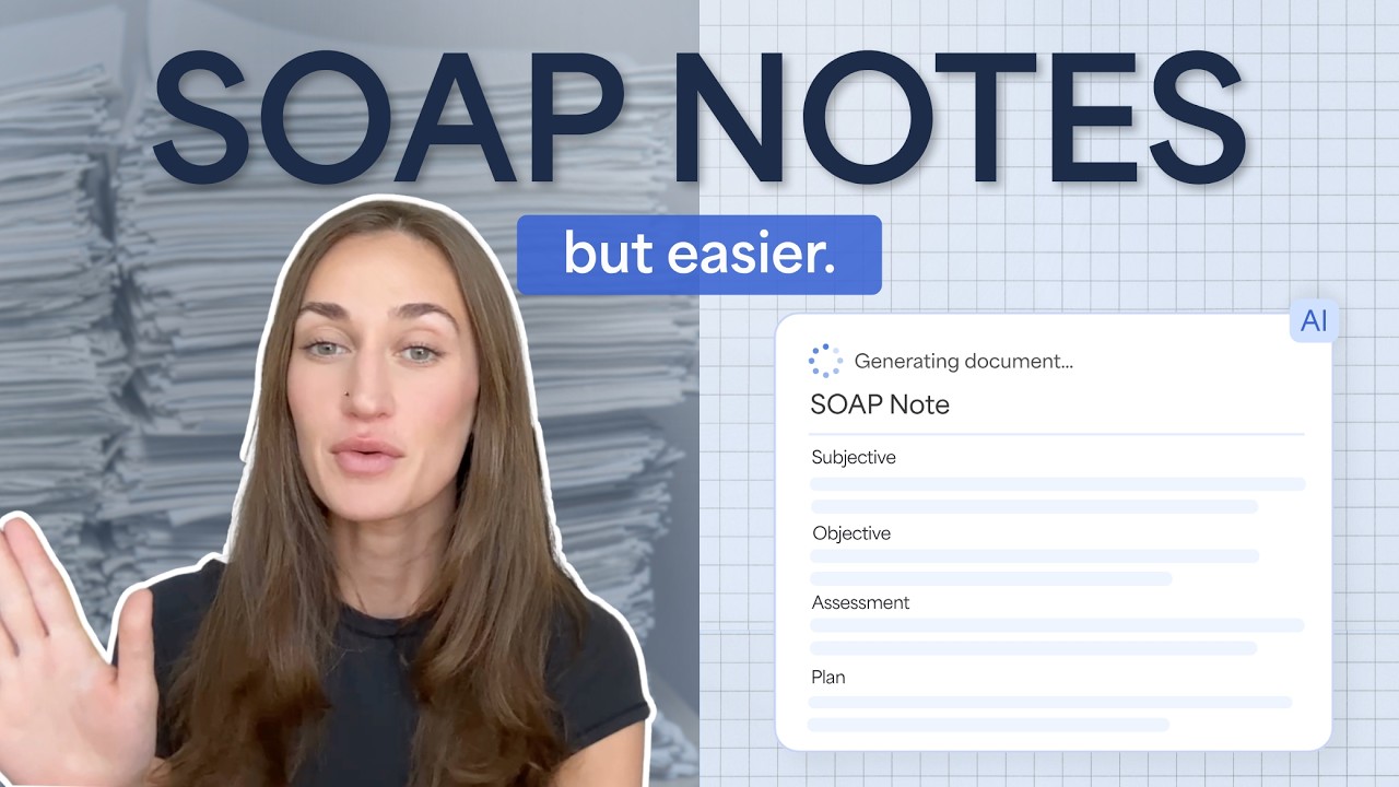 How to Write SOAP Notes with AI (Fast & HIPAA-Compliant) - YouTube
