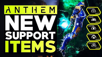Anthem CATACLYSM UPDATE - All New Upcoming Support Gear Masterwork & Legendary Items