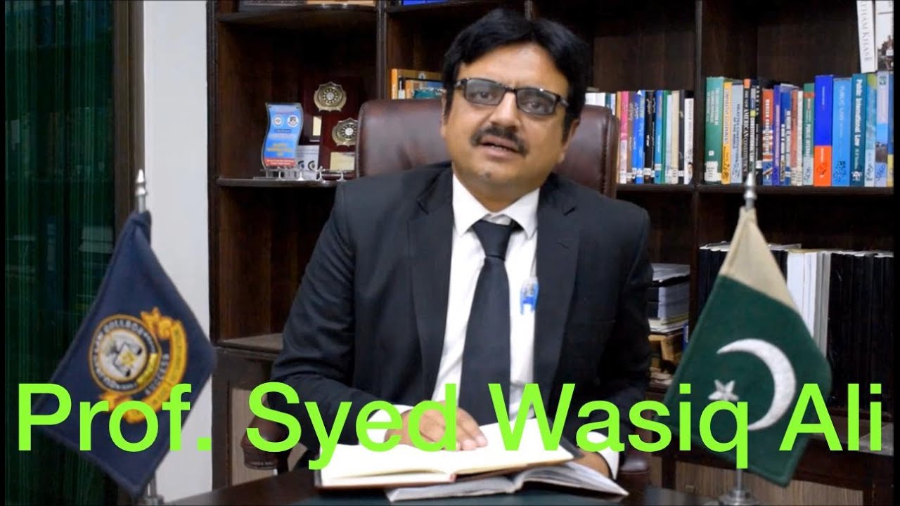 Wasiq Ali Rj Lecture on Natural Law Theory and Legal Positivism By Prof.Syed Wasiq ...