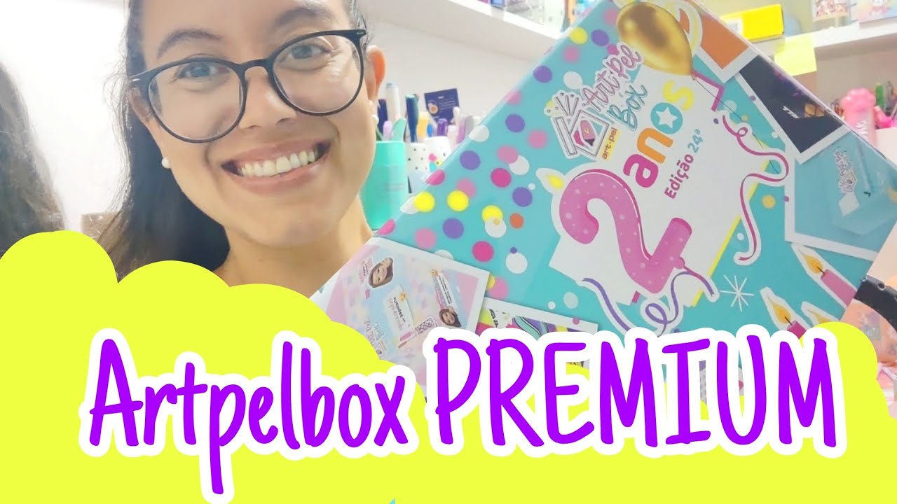 Unboxing Perfeito com Carimbos Kit Super Premium