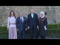 أردوغان وعقيلته يستقبلان جلالة الملك عبدالله الثاني وجلالة الملكة رانيا العبدالله 
