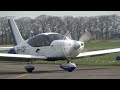 Planespotting general aviation gliders paras and helicopters teuge airport 10 april 2023