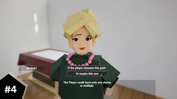 Horror Game Devlog #4 - Showcasing The Dialogue System