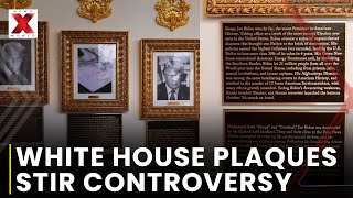 White House Plaques | Trump Installs Politically Charged Plaques Criticising Biden, Obama