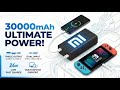 Mi 30000mAh Power Bank Review: The 24W Fast Charging Beast!🔋 Unboxing and Hands-on Review
