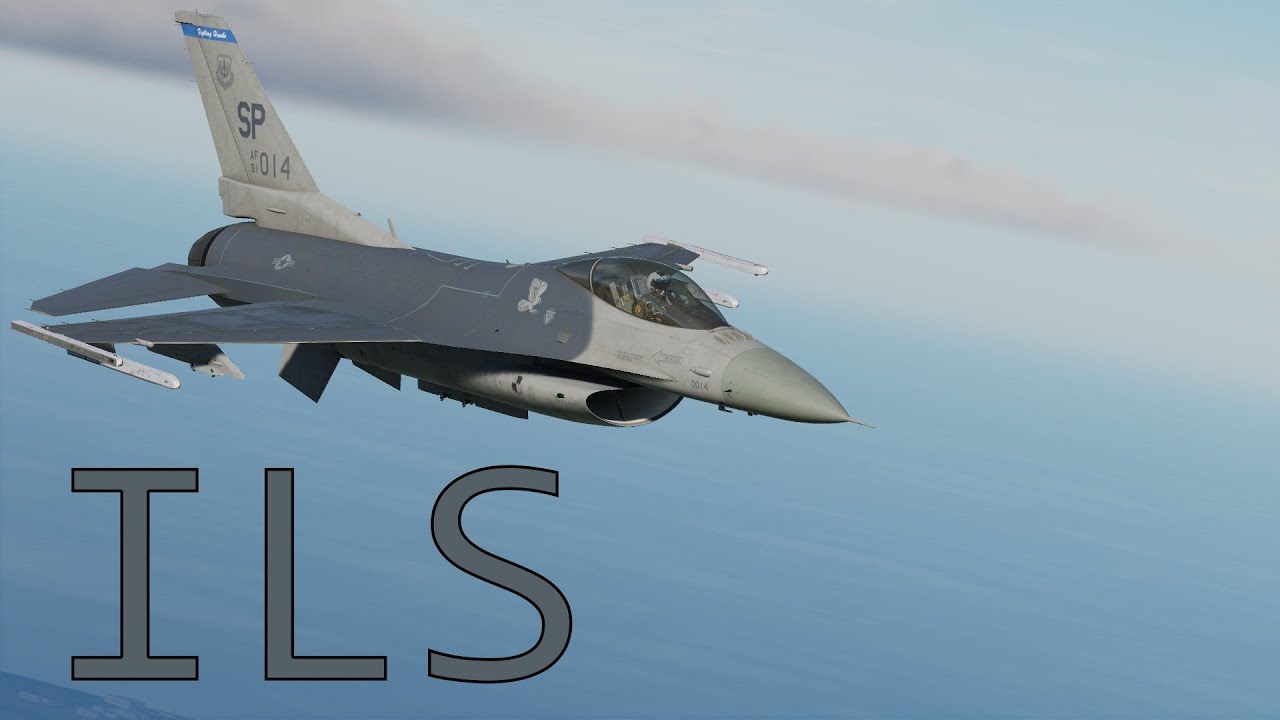 DCS F-16 ILS Landing