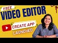 YT Create App🔥 YouTube's VIDEO EDITING APP LAUNCHED 🎉🎉