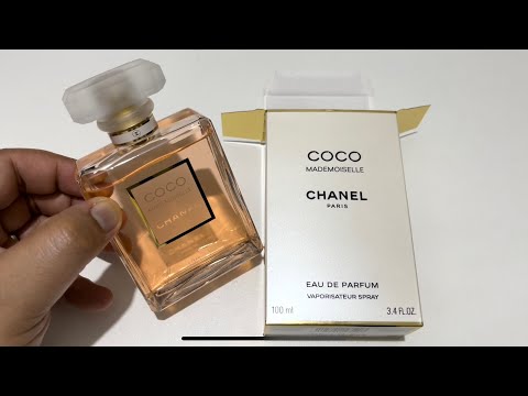 COCO MADEMOISELLE CHANEL Paris 100 ml perfume Unboxing 