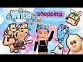 My winter shopping with all gingerbreads chocolate chip bat dragon  adopt me roblox