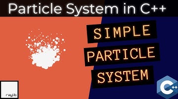 Particle System using RayLib | C++ GameDev | C++ Particle System