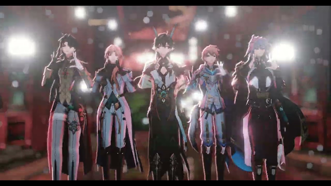 【Honkai: StarRail MMD】Queencard - Yinyuejun x Jingyuan x Blade x Gepard x Luocha