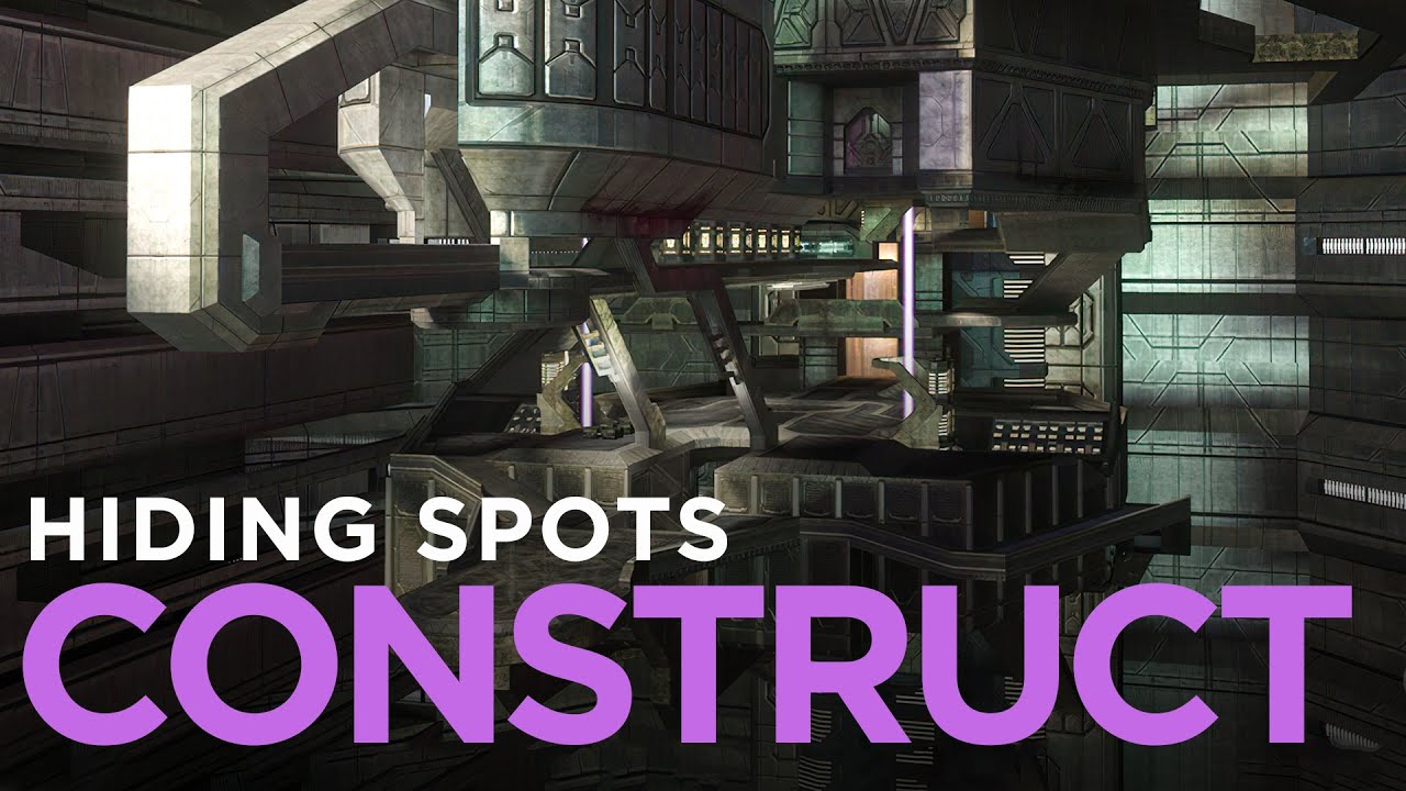 Halo 3 Hiding Spots Tutorials - Construct - YouTube