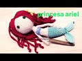 Princesa ariel  amigurumiparte 1 los amigurumis de roolexitho