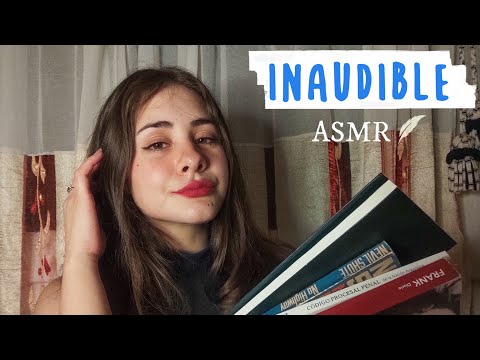 ASMR INAUDIBLE // ASMR CASE