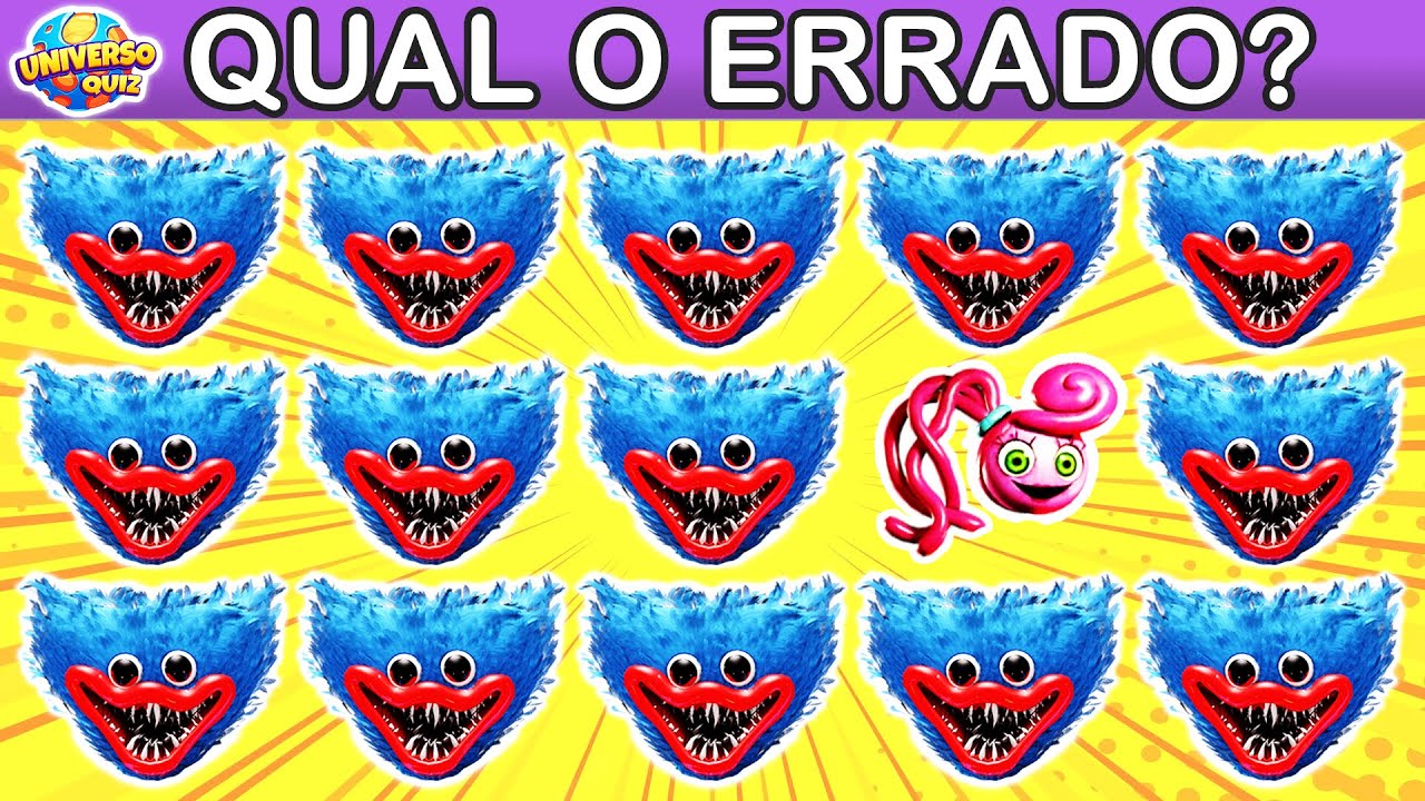 Jogo Quiz Poppy Playtime: Qual brinquedo é você? no Jogos 360