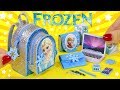 🌟 9 DIY ИДЕЙ! 💖 МИНИАТЮРНАЯ Школьная Канцелярия ЭЛЬЗЫ ХОЛОДНОЕ СЕРДЦЕ! Своими руками Анна Оськина