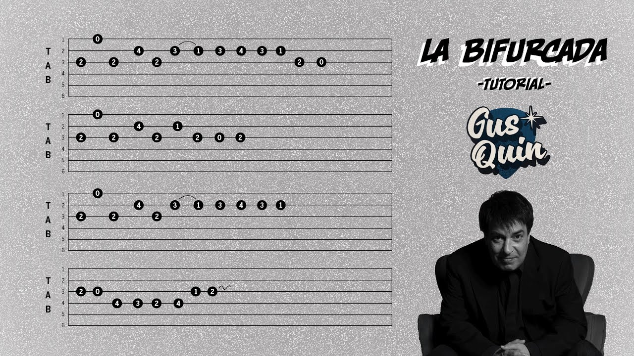 La Bifurcada(Memphis - La Blusera)Tutorial Guitarra by Gus Quin - YouTube