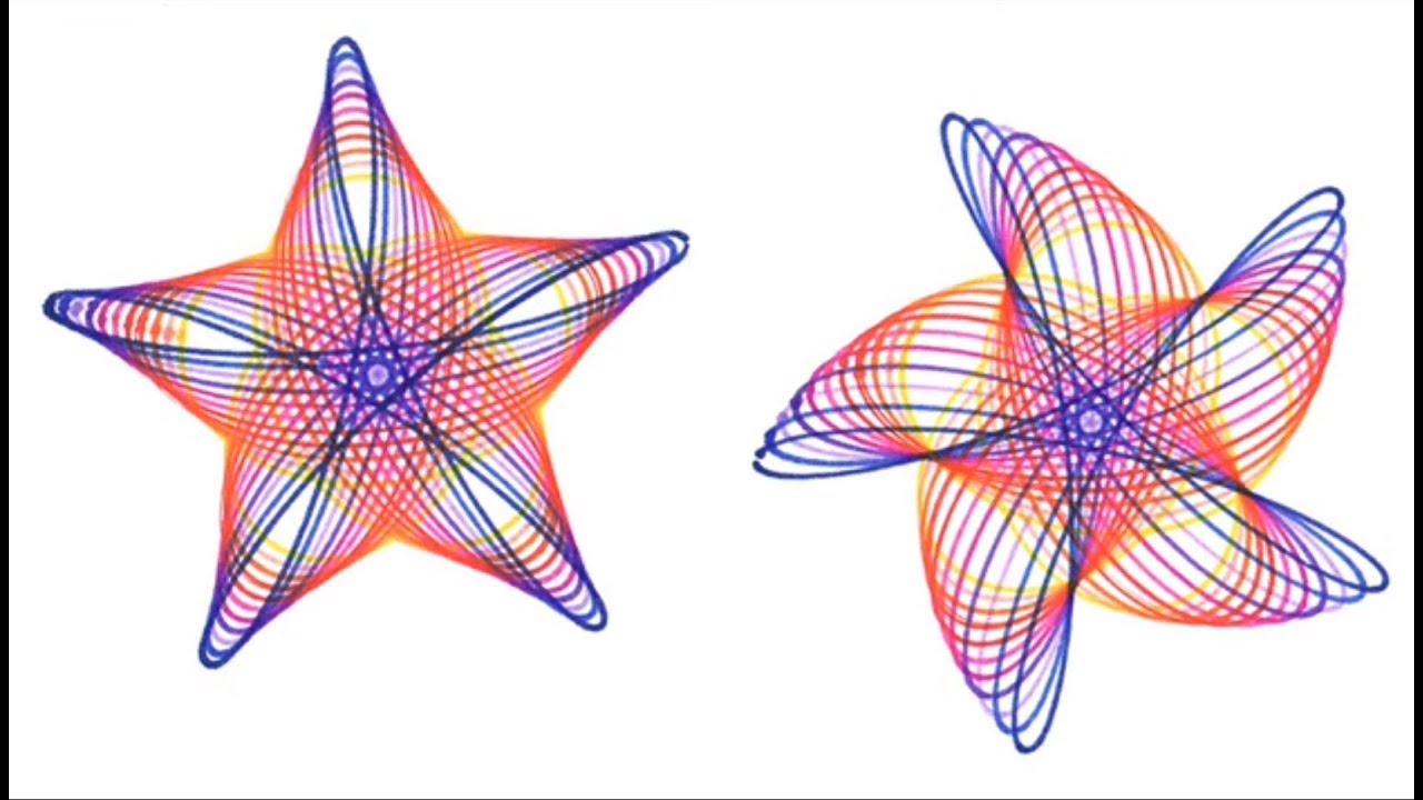 Spirograph designs Compilation 