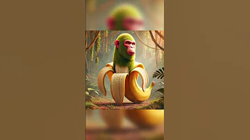 Shimpanzini Bananini Shorts Monkey Banana Mem Tiktok Shortshorts 