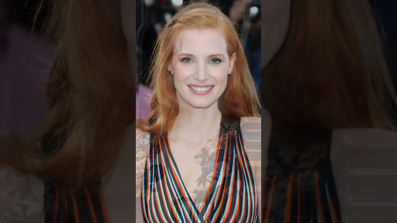 Jessica Chastain actriz de Beverly Marsh en It 2#jessicachastain #beverlyma...