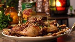 مسخن الدجاج مع سمنة فارم - Chicken Musakhan with Farm Ghee