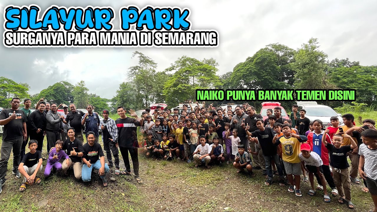 NAIKO seneng di SILAYUR PARK jadi surganya MANIA di Semarang!! Ramaikan temen-temen 🍄
