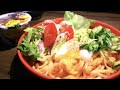 サラリーマンの昼休み風景14【車内飯でキムチまぜ麺を作ってみました】