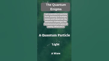Unravel the Quantum Enigma! Can You Navigate the Uncertainty of Particles? 🕳️