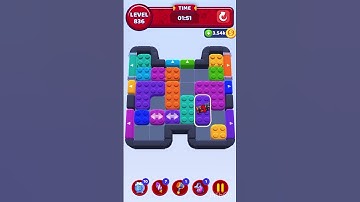 Color Block Jam Level 836 – Alternate Full Puzzle Solution (No Boosters)