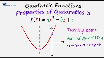 Quadratic Functions: Properties part 3