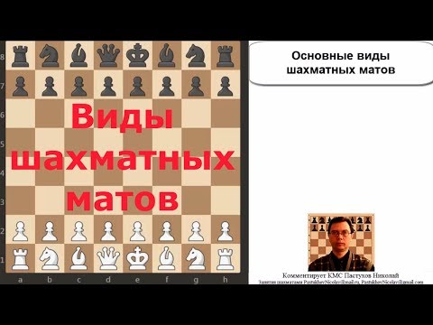 Виды шахматных матов