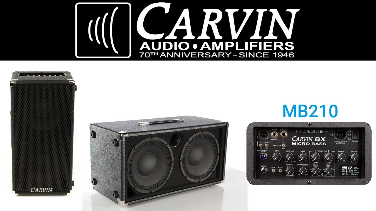 Carvin Audio Mb210 Bass Combo You