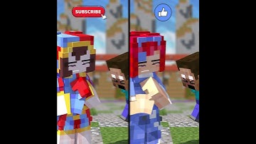 ara ara show them a lesson @Aphmau  pomni herobrine #shortsviral