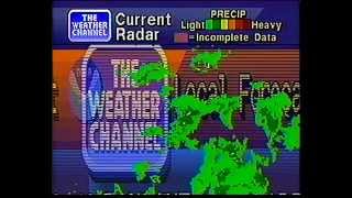 09/30/1993 Weather Star 4000 Local Forecast 3:53 pm