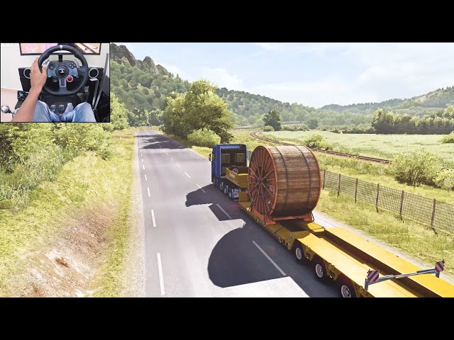 scania s730 corsica euro truck simulator 2 logitech g29 gameplay