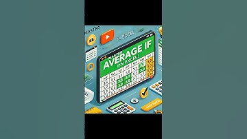 🔓 How to Use the AVERAGEIF Function in Excel | Quick Guide to Conditional Averages 📊