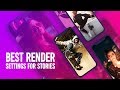 Best Render Settings for Instagram Stories - After Effects Quick Tip