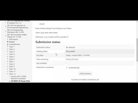 How to submit assignment on LMS UAF