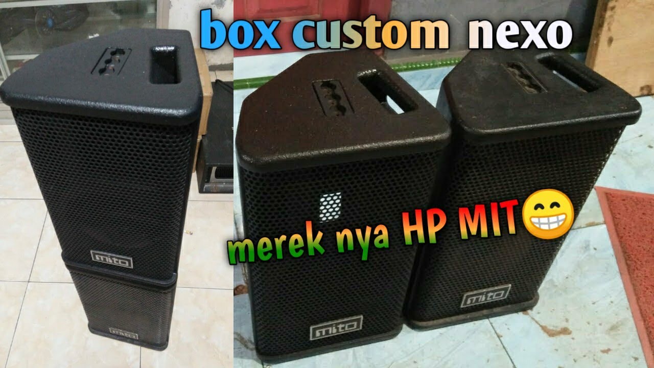BOX MONITOR 8 INCH MODEL NEXO PS - YouTube